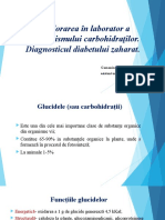 Explorarea În Laborator A Metabolismului Carbohidraţilor Diagnosticul Diabetului Zaharat - 64120