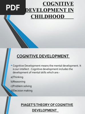 Mental development includes cheap