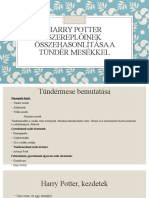 Harry Potter Szereplőinek Összehasonlítása A Tündér Mesékkel
