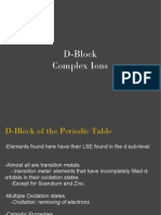 d Block and Complex Ions Report (2)