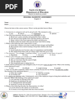 Diagnostic Assessment Tool in English - Grade 6 Corrected