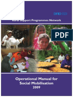 Operational Manual For Social Mobilisation English 2009