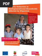 Poverty Reduction in Multigenerational Households Affected by Migration