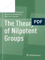 Anthony E. Clement, Stephen Majewicz, Marcos Zyman (Auth.) - The Theory of Nilpotent Groups-Birkhäuser Basel (2017)