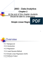 Chapter 2 Simple Linear Regression - Jan2023