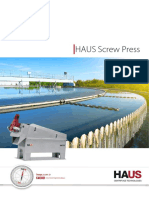 HAUS Screw Press Brochure