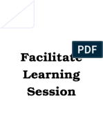 Facilitate Learning Session Training Matrix