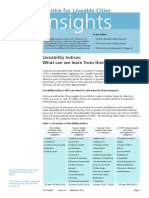 CLC Insights #1 - Liveability Indices What Can We Learn From Them