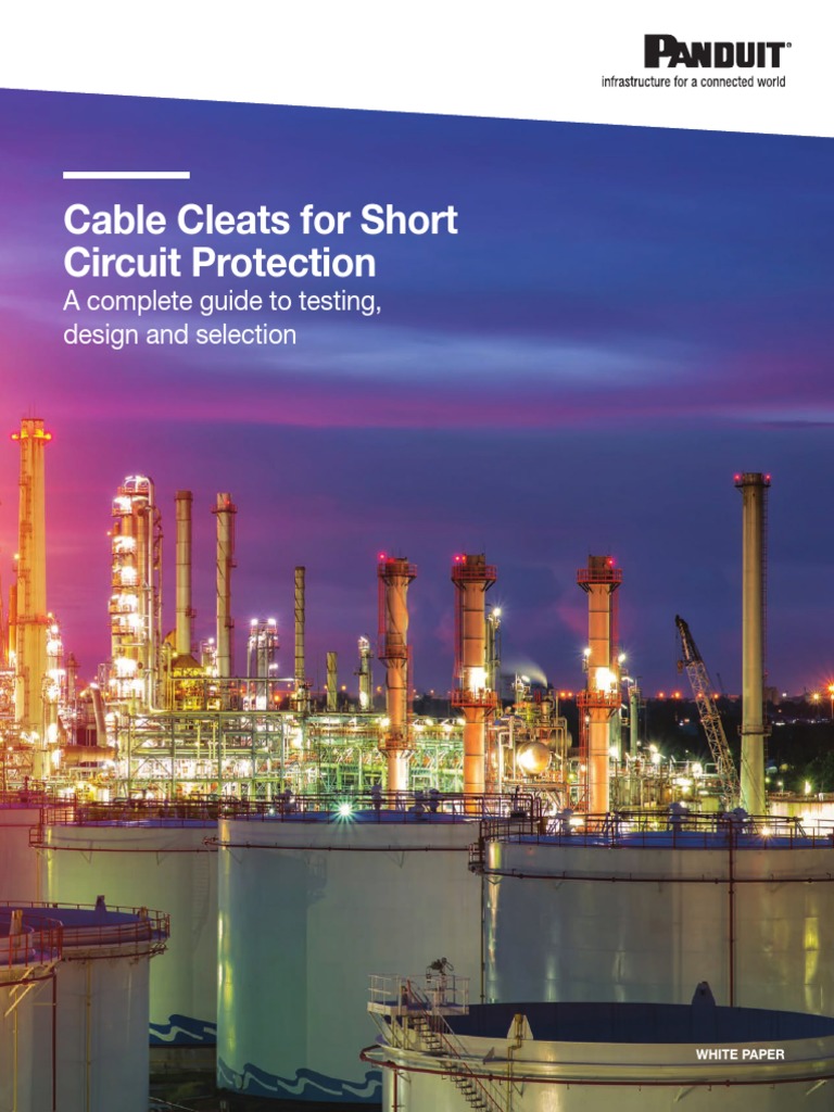 Cable Cleat For Short Circuit Protection PDF Electrical Engineering