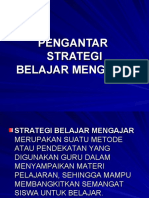 STRATEGI BELAJAR MENGAJAR