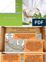 Peranan Insan Farmasi Dalam Pemanfaatan Herbal Indonesia