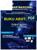 Buku Abstrak Seminar Kefarmasian FMIPA Untad 2022