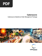 Cybersource Salesforce Order Management Technical Guide