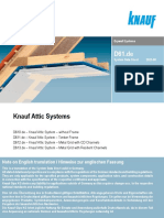 Knauf Attic Drywall Systems Guide