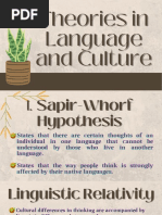 Hockett's 13 Features of Human Language | PDF | Cognition | Neuroscience