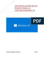 Manual de Instalación de Un Usb Booteable para La Instalacion de Windows 10