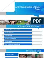 Classification of Biosecurity Levels