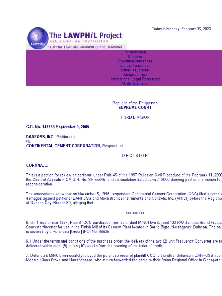 Account Stated Cause Of Action