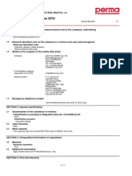 Safety Data Sheet for perma Multipurpose grease SF01