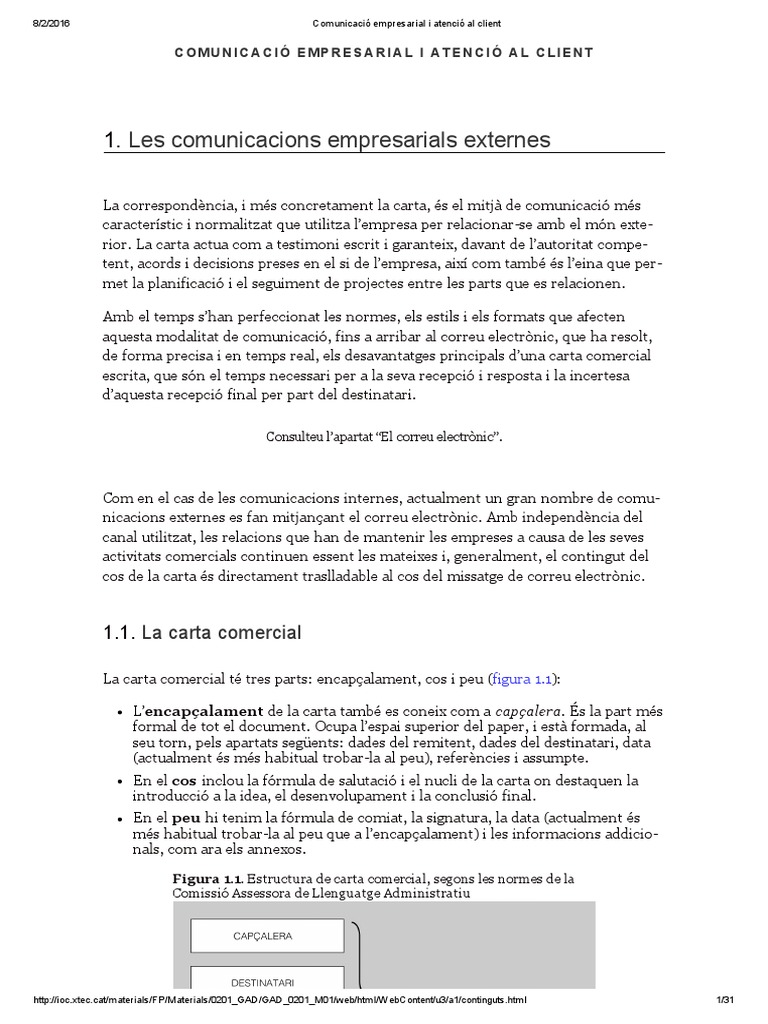 La Carta Comercial | PDF