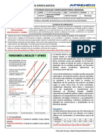 Funciones lineales aplicadas a la vida cotidiana