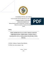 Informe Final - Caillamara Diana