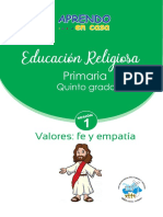 Educación Religiosa: Aprendo Aprendo