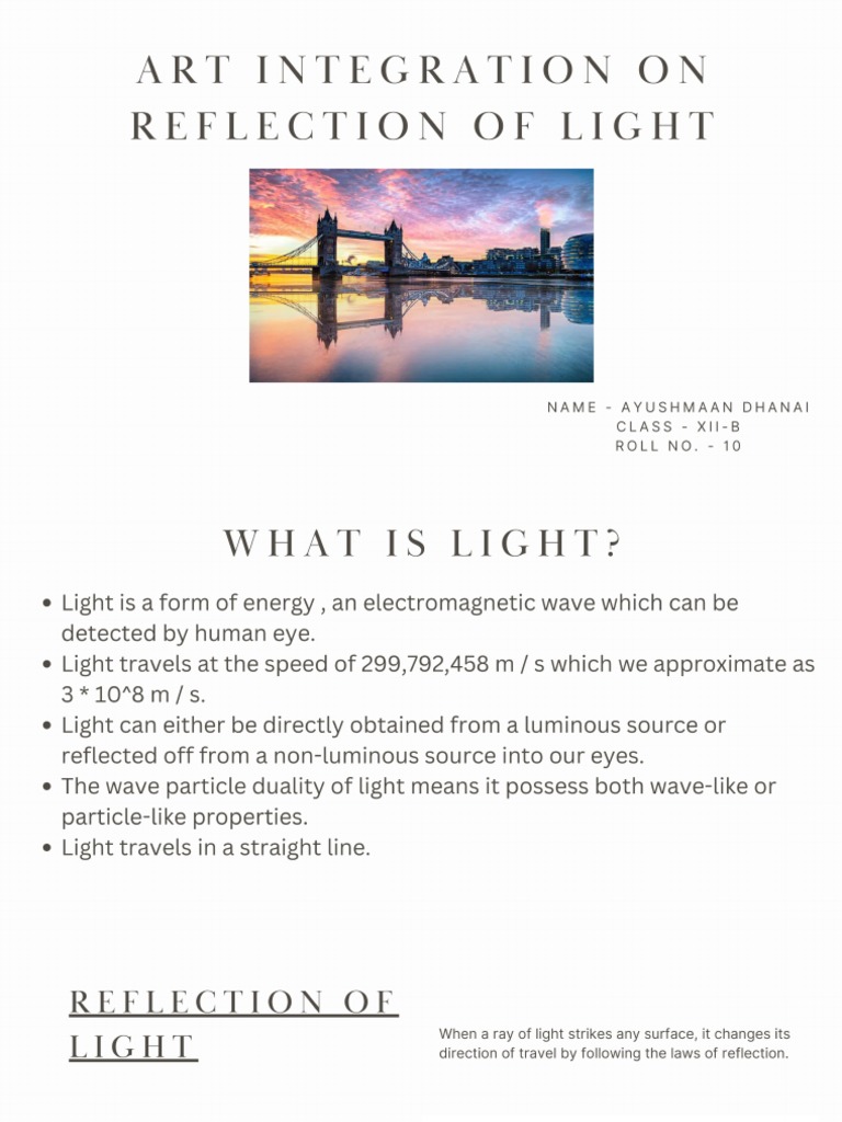 Physics Art Integration Project PDF