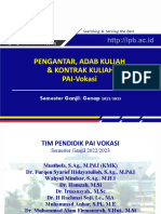 Kuliah Perdana Pai