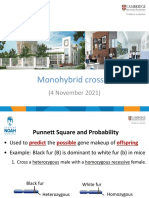 Monohybrid Crosses (4 November 2021)