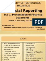 IAS 1 - Presentation of Financial Statements, WK 2-30.04.2022