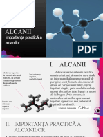 Alcanii Chimie