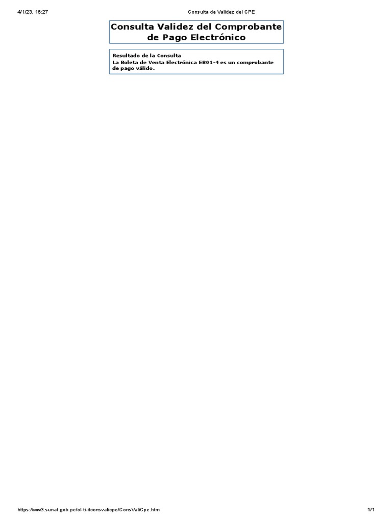 Consulta de validez del cpe jussara pdf