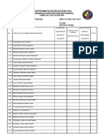 Ficha de Calificación