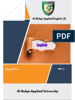 Applied English 2 - UNIT FIVE