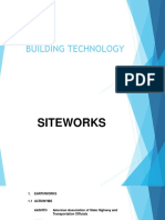 BUILDING TECHNOLOGY EARTHWORKS GUIDE