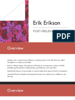 Erik Erikson - Post-Freudian Theory