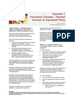 Insurance Terms - Named Insured vs Interested Party vs Noted Interest