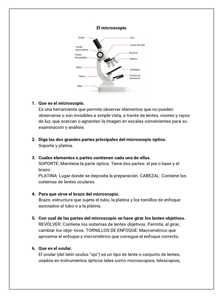 El Microscopio) PDF