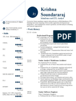 Krishna - Soundararaj - Resume - 13 Years - Mainframe - ETL