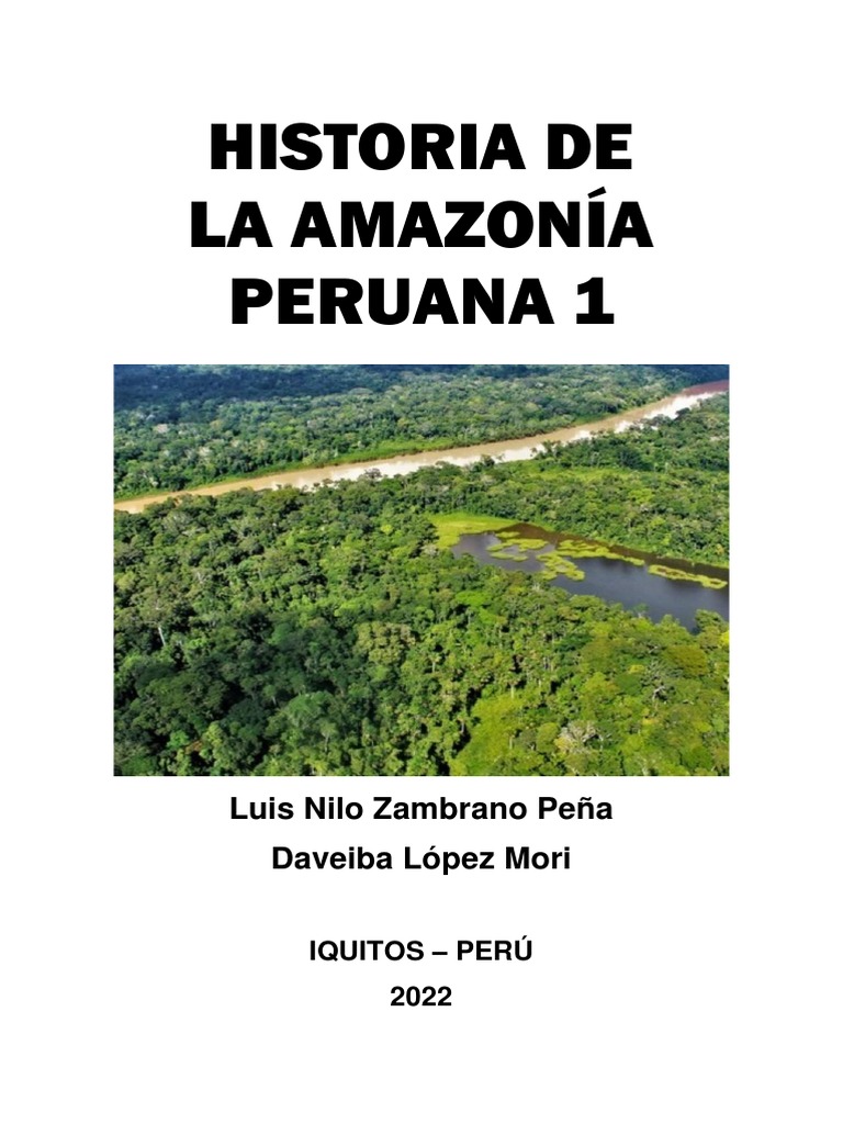 Historia de la Amazonía Peruana | PDF | Cuaternario | Cretáceo