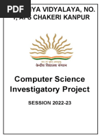 CS Project CLASS 12 CBSE