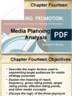 Chapter Fourteen: Media Planning and Analysis