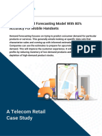 Demand Forecasting Case Study