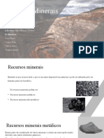 Recursos Minerais.