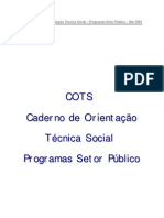 Caderno de Orientações Da CAIXA Cots - Setor - Publico