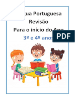 Revisão Língua Portuguesa 3º e 4º Anos