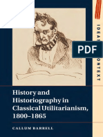 BARRELL-Historiography in Utilitarianism