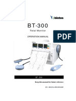 BT-300 Detector Fetal - Manual de Usuario