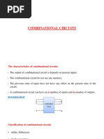 Combinational Circuits